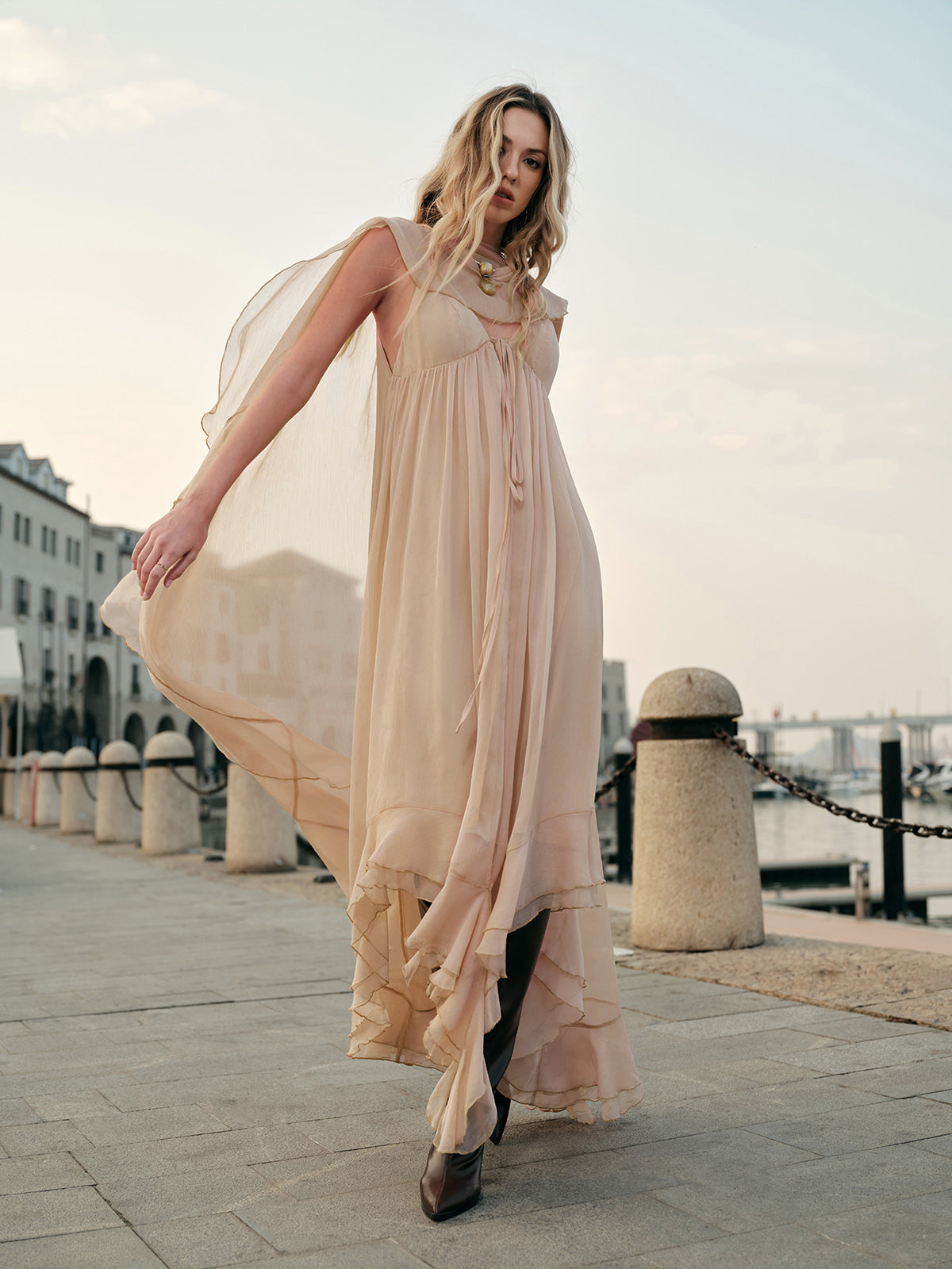 Yara Women's Dress - flat lay