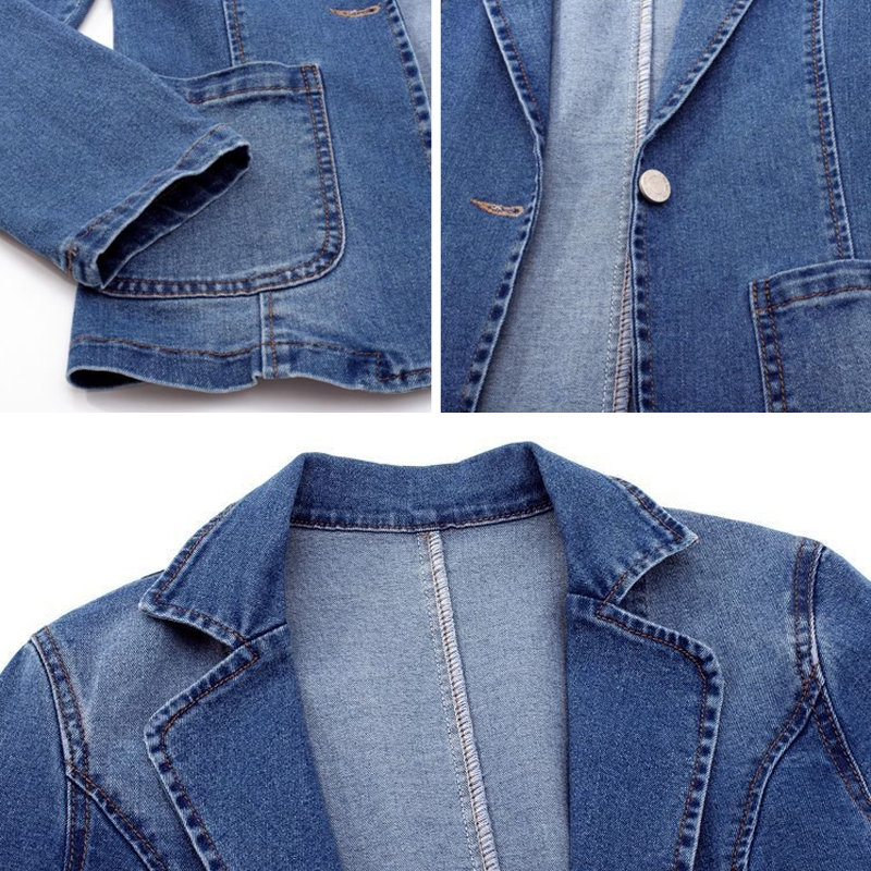 Zadie Women's Blazer - fabric and finish detail