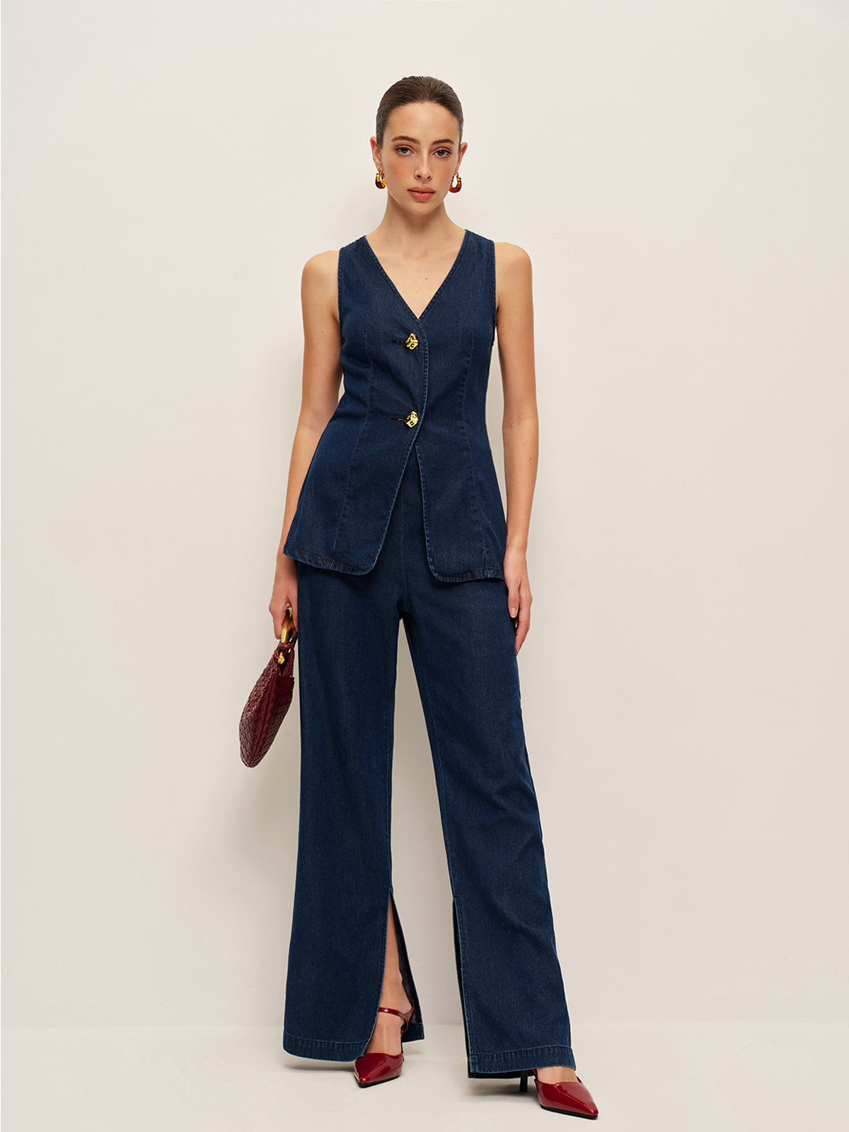 Ulla Women's Vest - styled view
