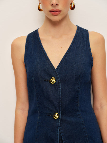 Ulla Women's Vest - full-length view