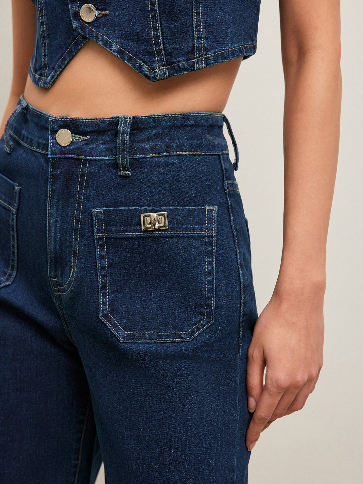 June Women's Jeans - back view