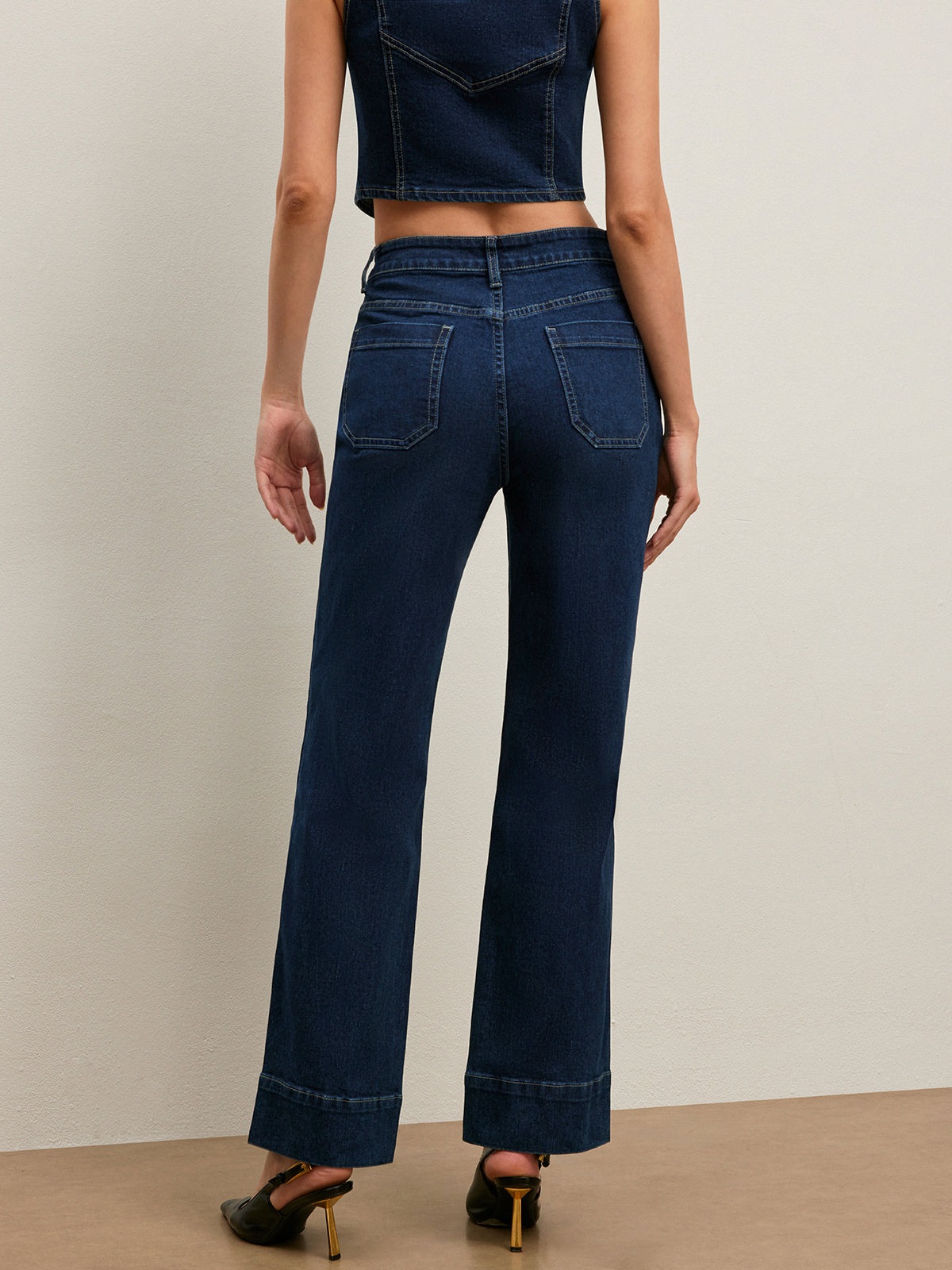 June Women's Jeans - close-up detail