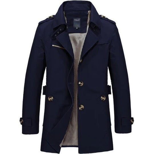 Ulla Women's Trench Coat - back view