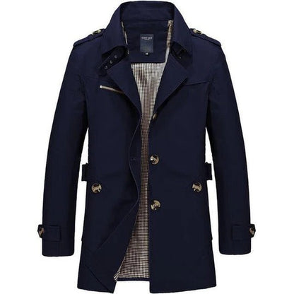 Ulla Women's Trench Coat - back view