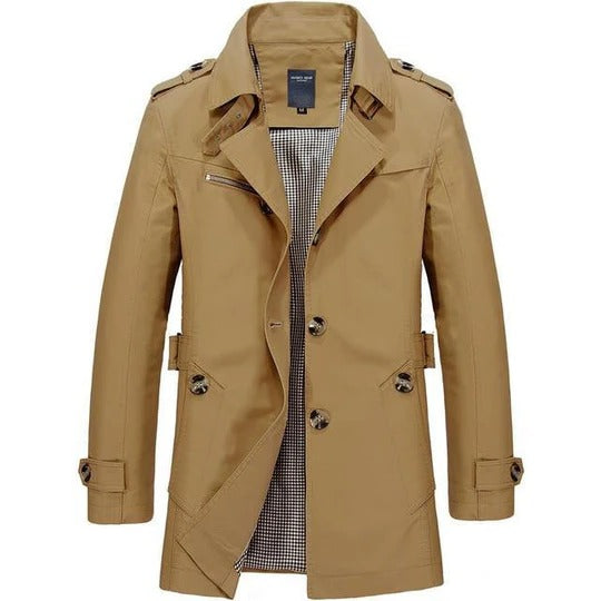 Ulla Women's Trench Coat - front view