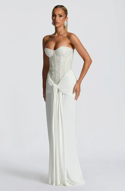 Saskia Women's Maxi Dress - styled view