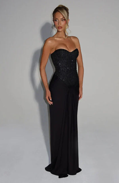 Saskia Women's Maxi Dress - styled view