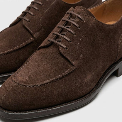 Felix Men's Suede Oxfords - fabric and finish detail