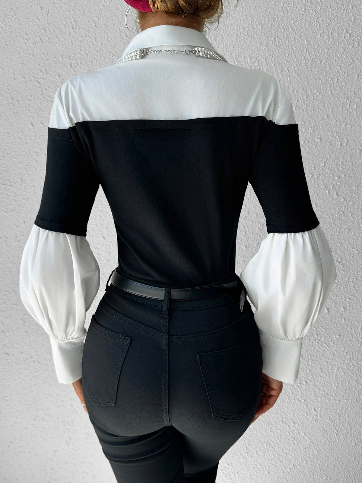 Ottilie Women's Top - close-up detail