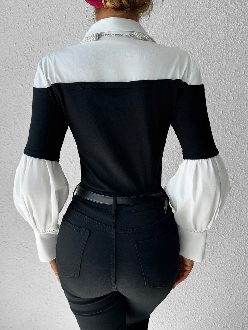 Ottilie Women's Top - close-up detail