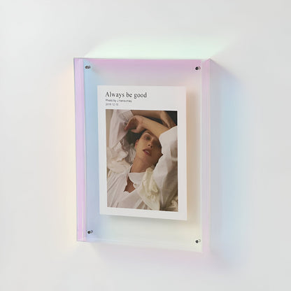 Coloured Acrylic Picture Frame
