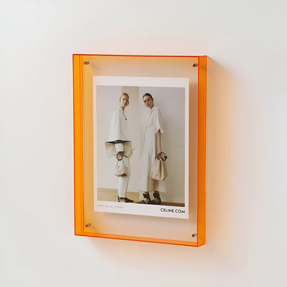 Coloured Acrylic Picture Frame