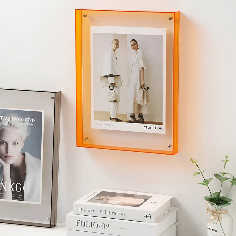 Coloured Acrylic Picture Frame