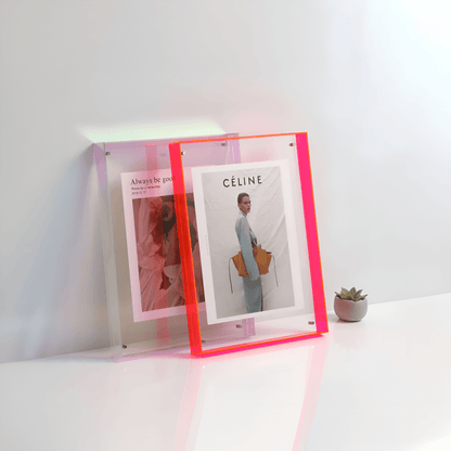 Coloured Acrylic Picture Frame