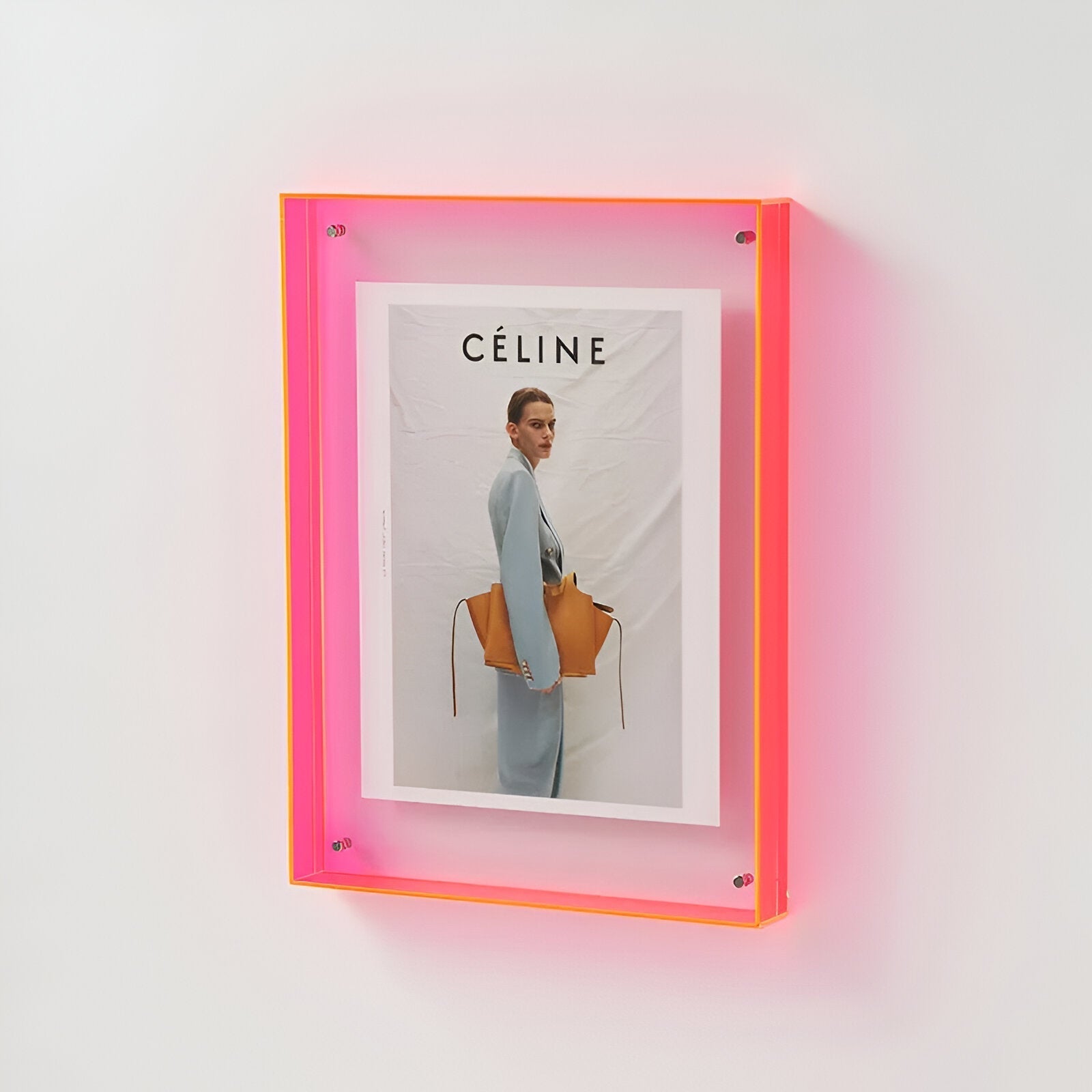 Coloured Acrylic Picture Frame