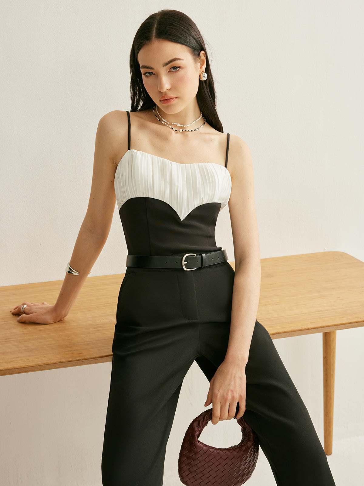 Rhea Women's Adjustable Camisole - full-length view