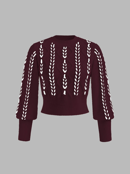 Darcy Women's Sweater - close-up detail