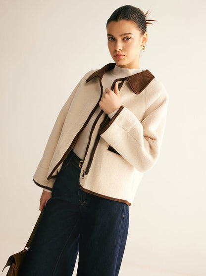 Mabel Women's Jacket - fabric and finish detail
