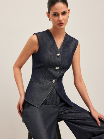 Bijou Women's Vest - styled view