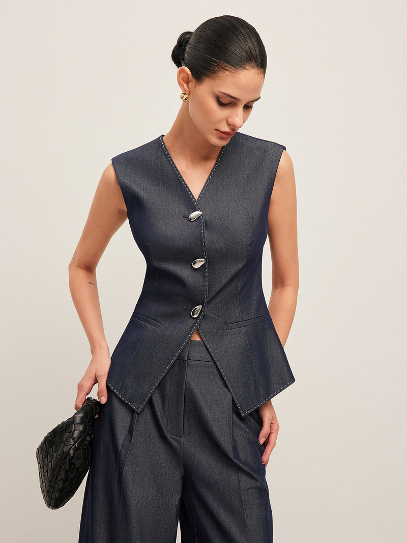 Bijou Women's Vest - front view