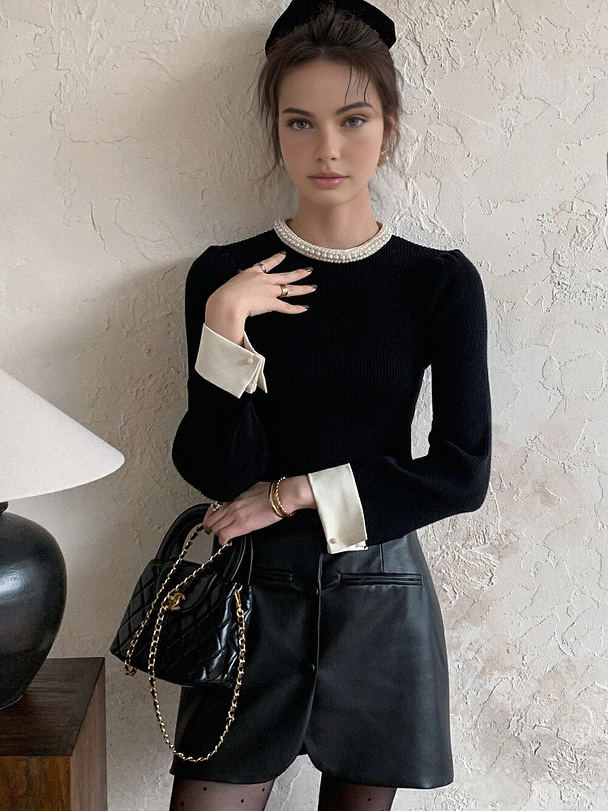Lumi Women's Sweater - back view
