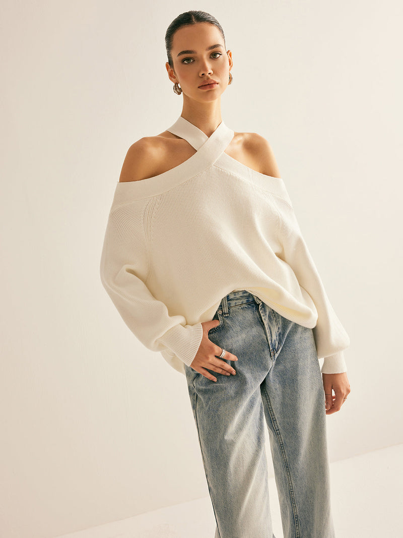 Eloise Women's Sweater | Knit, Halter
