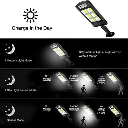 Linden Solar Lamp - styled view