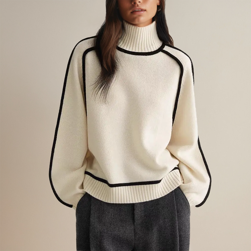 Ines Women's Sweater - close-up detail