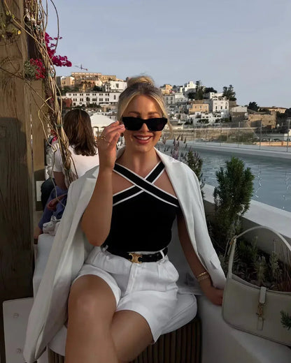 Greta Women's Top - styled view