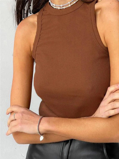 Ottilie Women's Adjustable Tank Top - flat lay