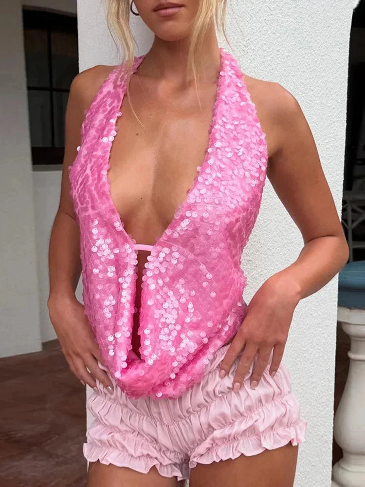 Sophie Women's Tank Top - close-up detail