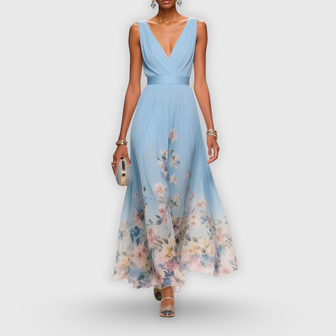 Rowan Women's Floral Maxi Dress - front view