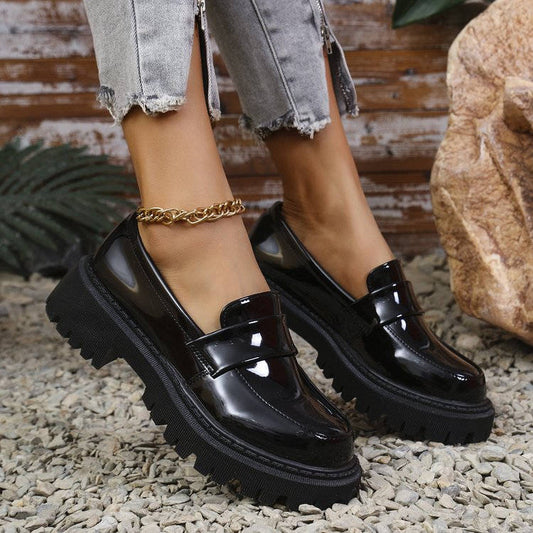 Imogen Women's Platform Loafers - front view