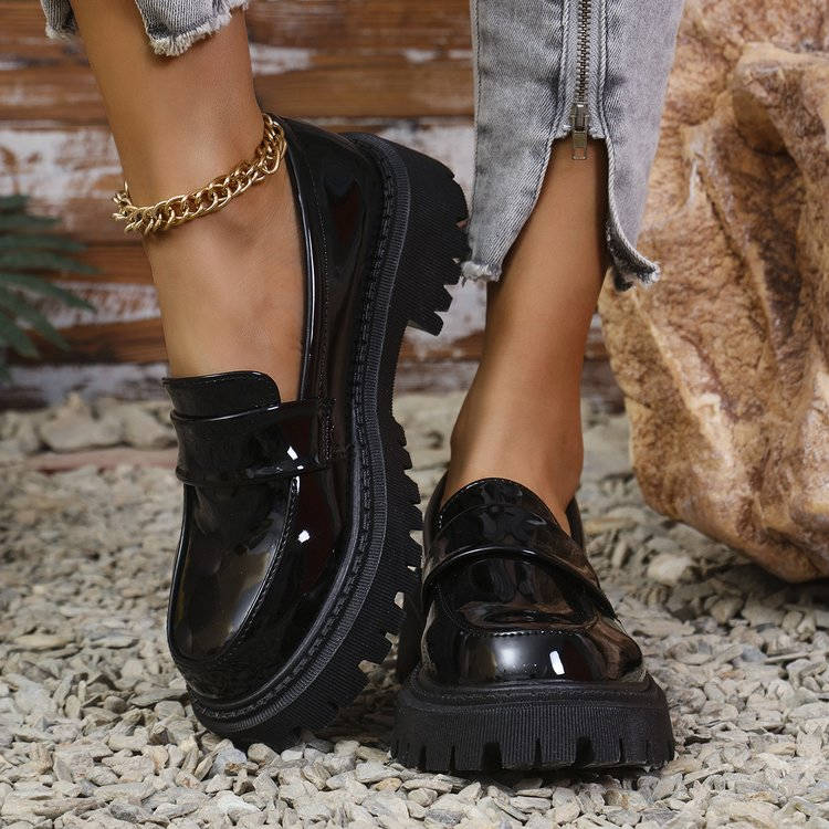 Imogen Women's Platform Loafers - back view