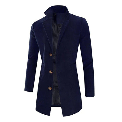 Percy Men's Coat - styled view