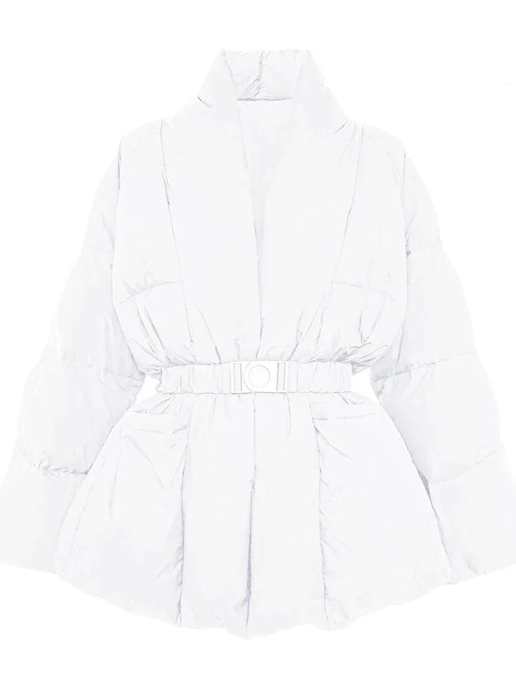 Ulla Women's Puffer Jacket - close-up detail