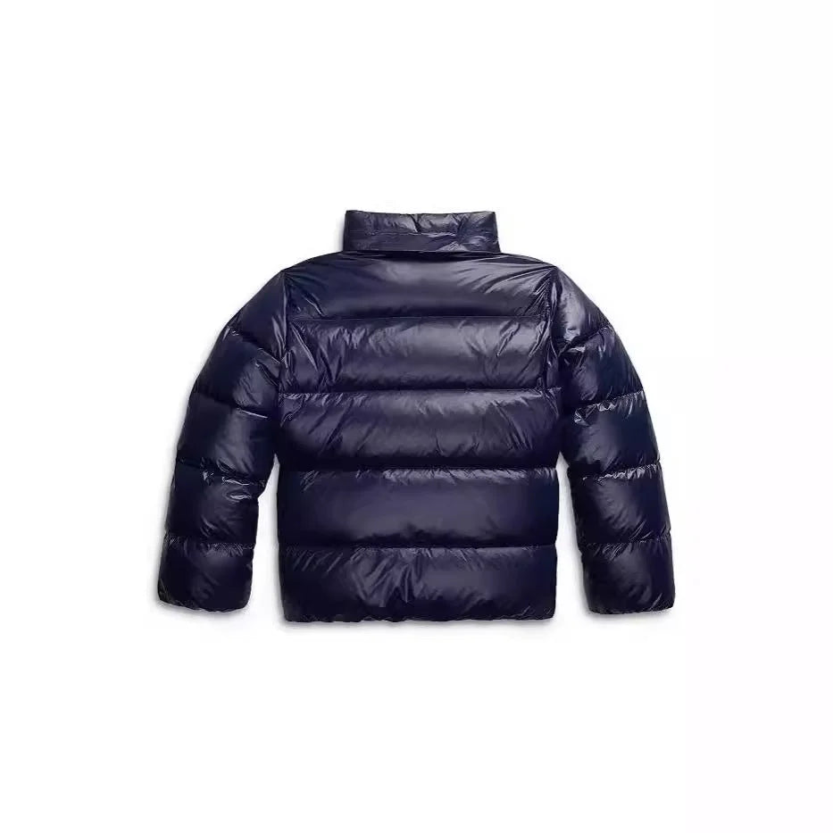 Thea Women's Puffer Jacket - fabric and finish detail