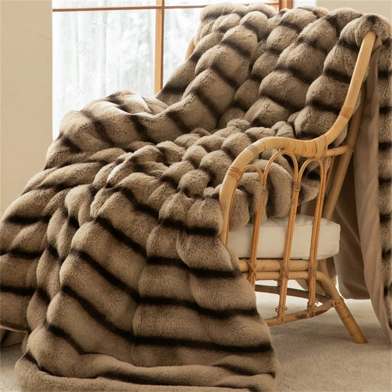 Kestrel Solar Throw Blanket - front view