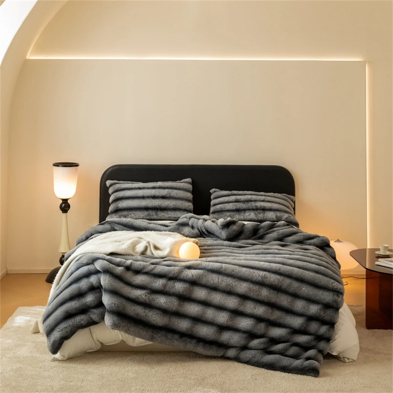 Kestrel Solar Throw Blanket - styled view