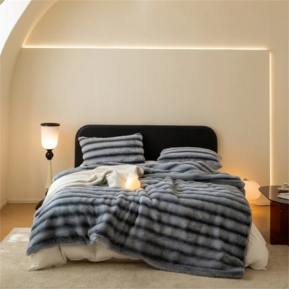 Kestrel Solar Throw Blanket - flat lay