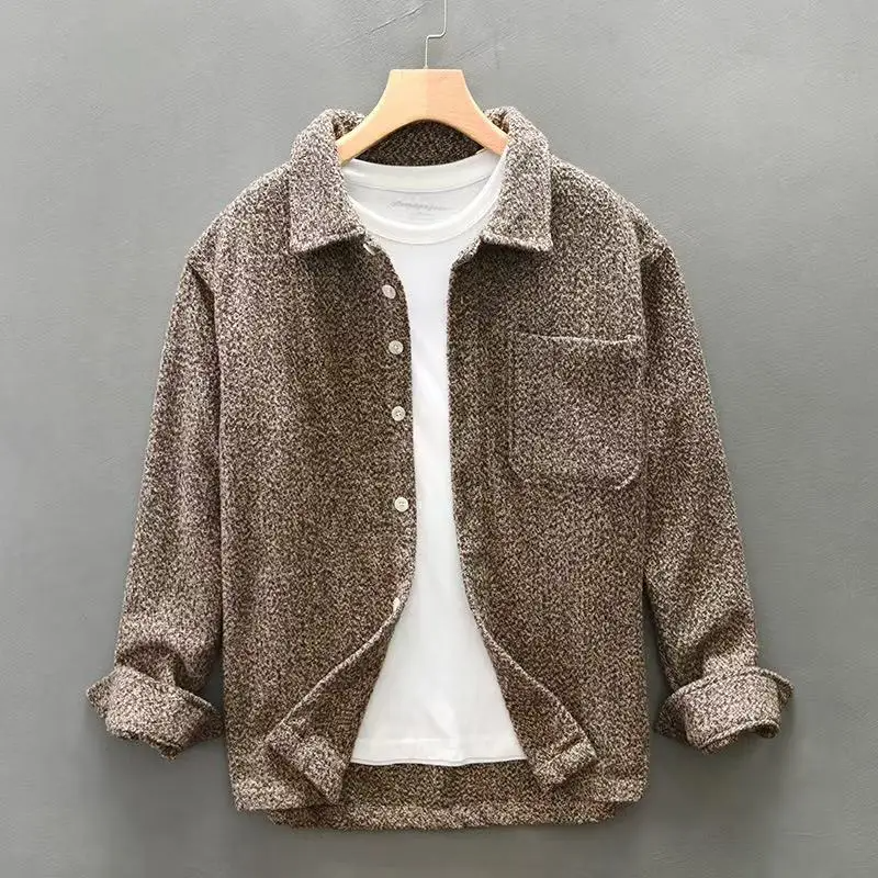 Dahlia Women's Cashmere Button-up | Brown