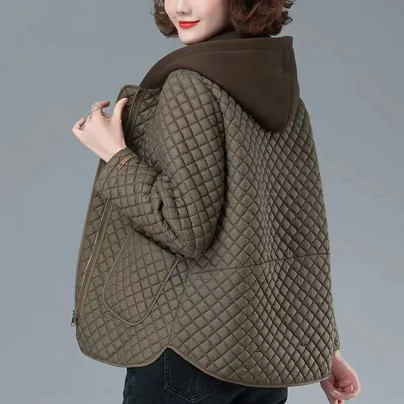 Quinn Women's Quilted Coat - front view