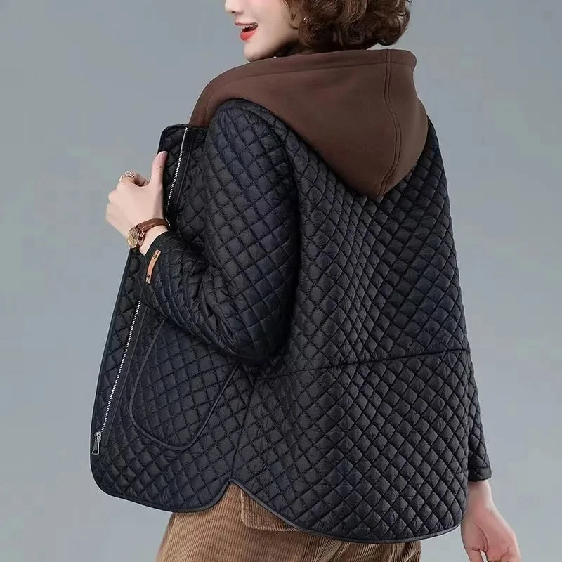 Quinn Women's Quilted Coat - back view