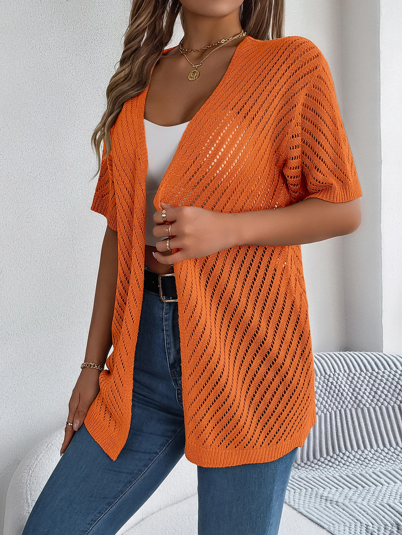 Nadia Women's Cardigan - flat lay