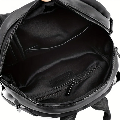Elise Women's Quilted Backpack - close-up detail