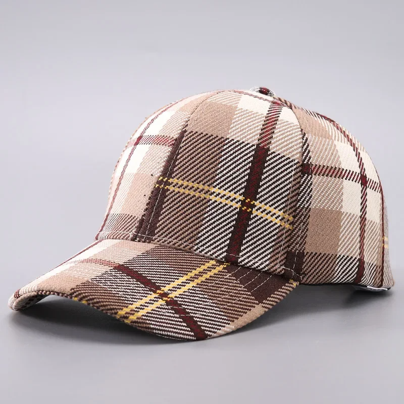 Kira Women's Plaid Hat - styled view