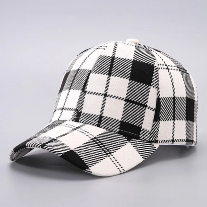 Kira Women's Plaid Hat - flat lay