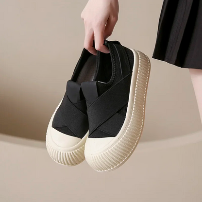 Esme Women's Platform Loafers - back view