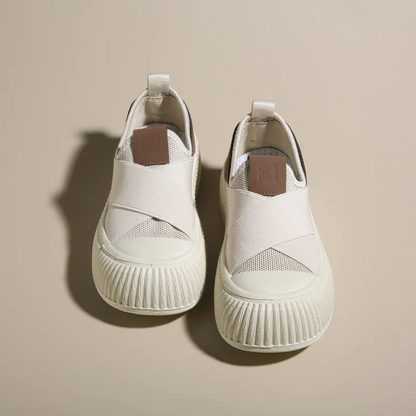 Esme Women's Platform Loafers - styled view