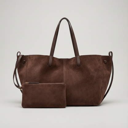 River Luna Women’s Tote Bag | Structured Shape, Detachable Pouch